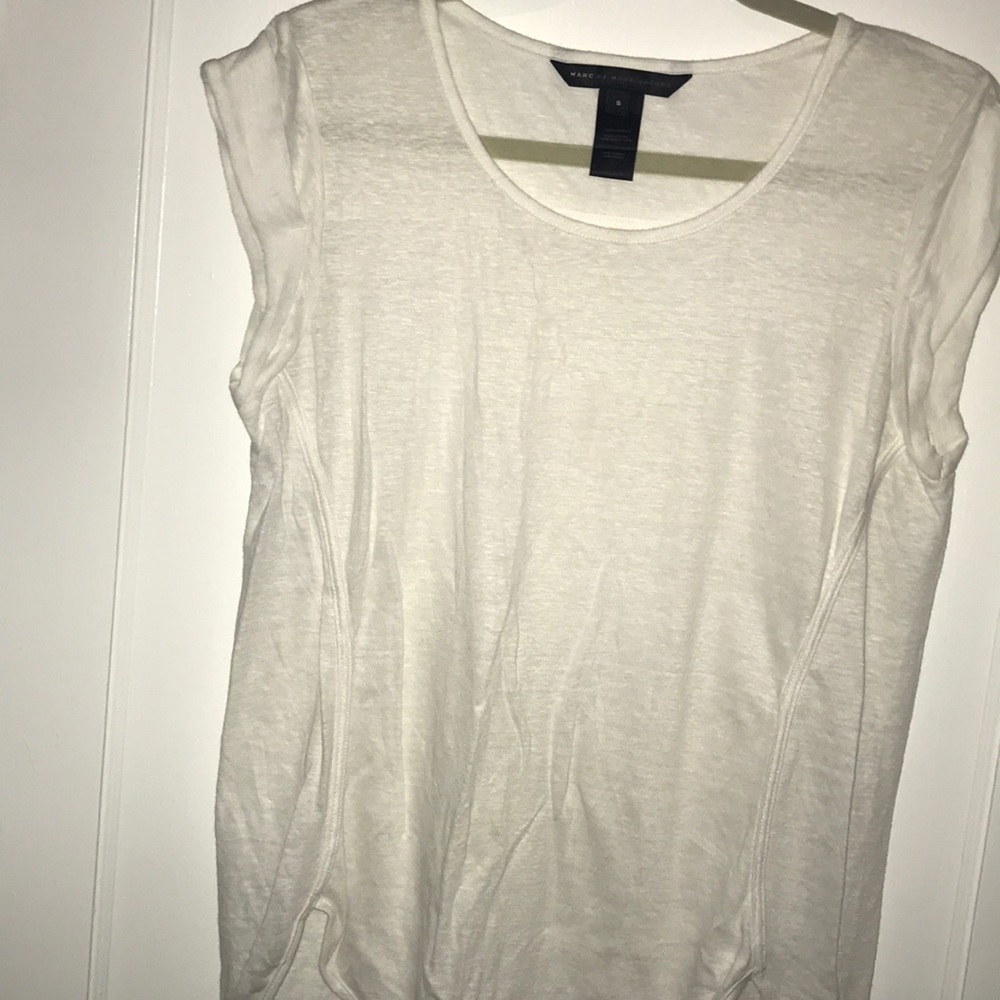 NWOT white Marc by Marc Jacobs shirt